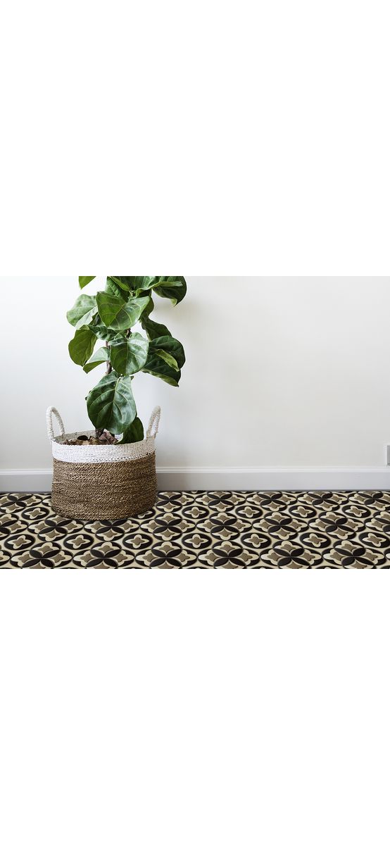 Covor antiderapant pentru bucătărie, din pvc, model Veria, linoleum antiderapant la rolă de 80x158 cm
