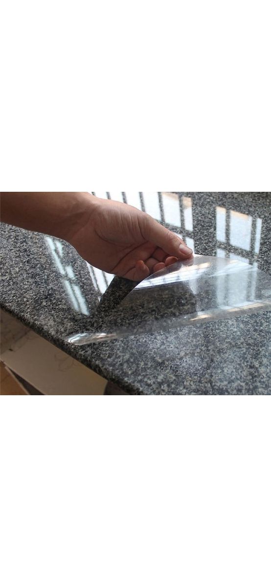 Folie protecţie transparentă lucioasă, cu adeziv, grosime de 0,1 mm, 120 cm lăţime
