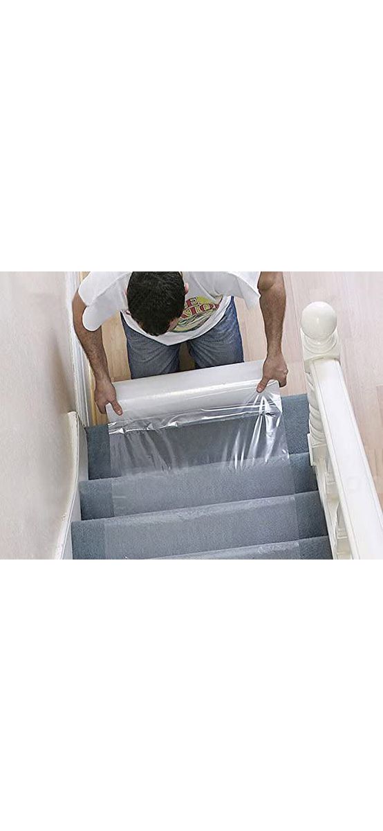 Folie de protecție Kip, pentru covoare si mochetă, rolă de  0,70x60 metri