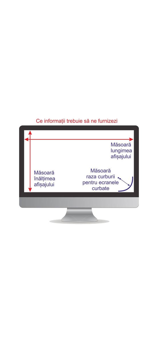 Folie de protecție ecran laptop sau monitor 17,3