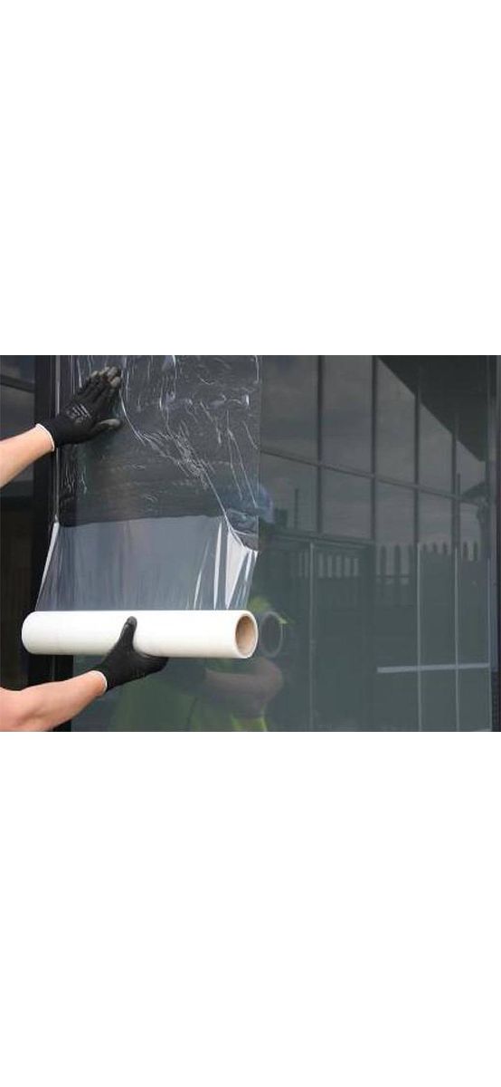 Folie de protecție pentru geamuri si suprafețe diverse, Kip, rolă de 0,50x100 metri