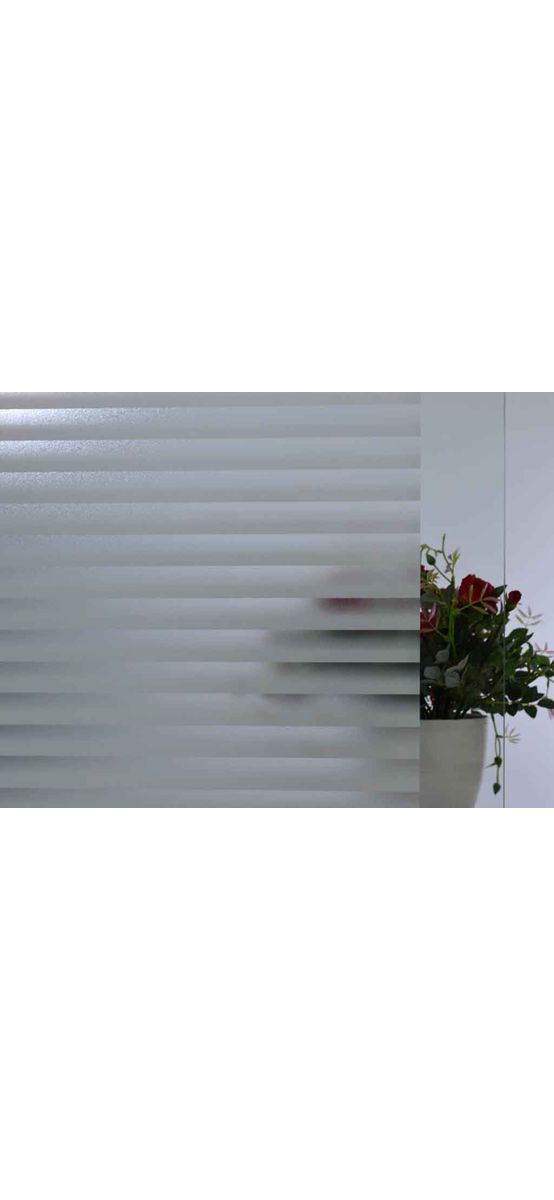 Folie geam autoadezivă Jaluzele, Folina, imprimeu ce imită jaluzelele albe, 90x150 cm