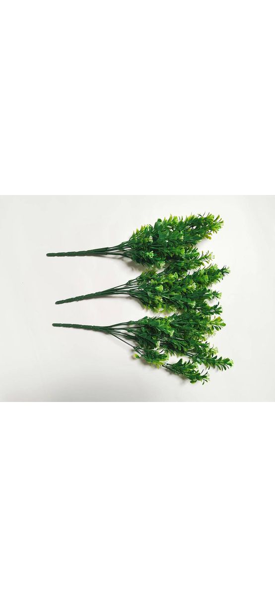Plantă artificială verde, 30 cm înălţime, 3 crengi