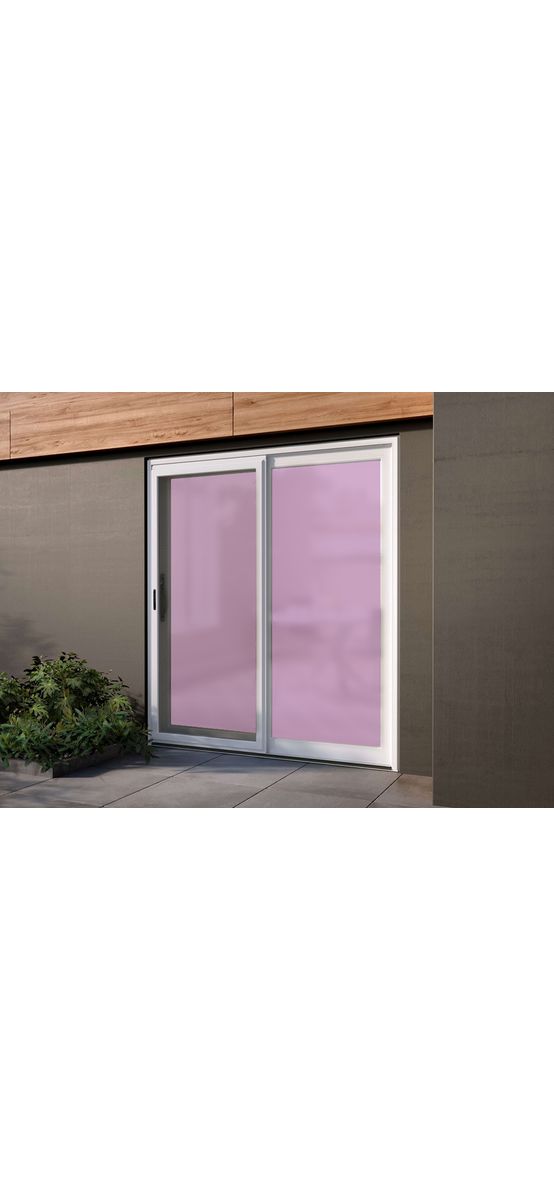Folie geam sablat roz, Folina Lavender Pink, translucidă, autoadezivă, rolă de 200 x 120 cm
