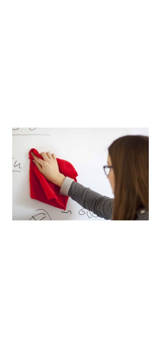 Autocolant tablă de scris cu marker Whiteboard Mat, Aslan WB975, 137 cm lățime