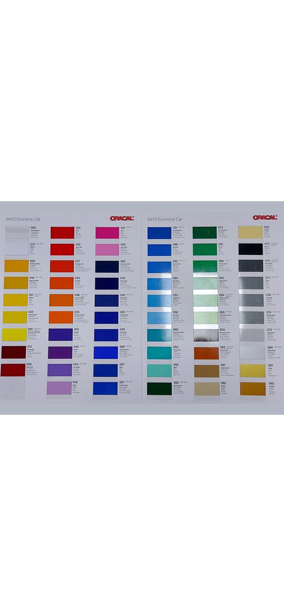 Autocolant albastru lucios Oracal Economy Cal, King Blue 641G049, lățime 100 cm