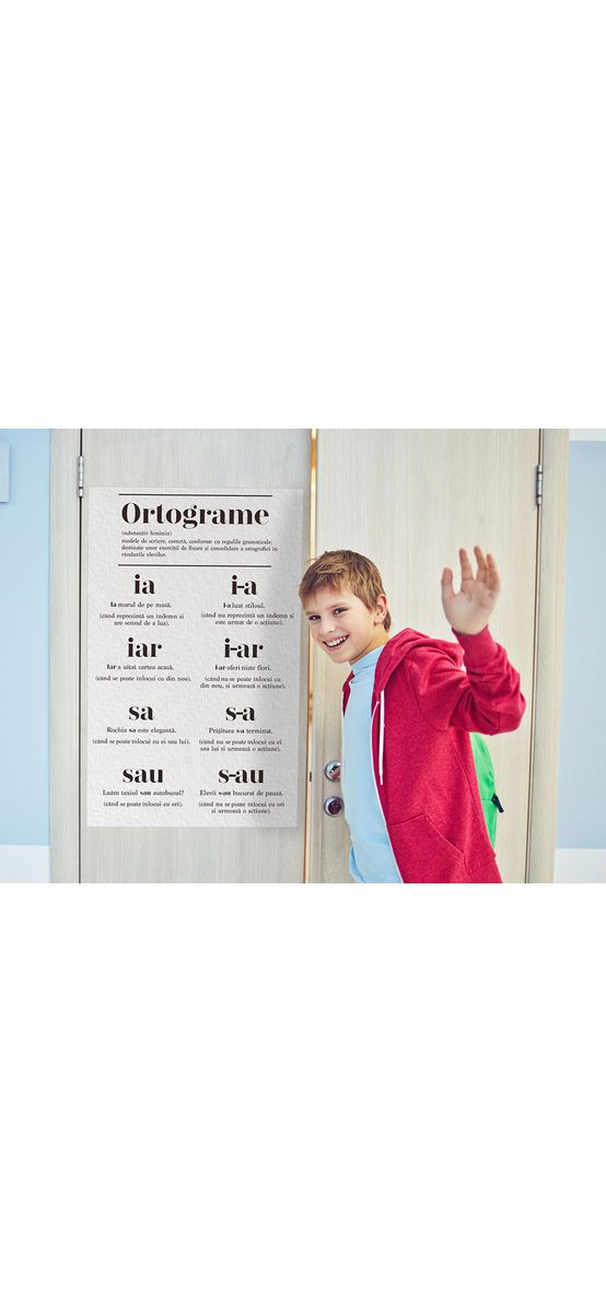 Autocolant Ortograme, Folina, rola de 60x95 cm