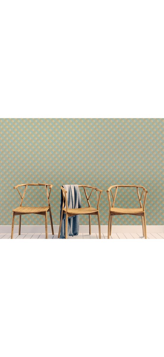 Tapet cu model geometric, bej cu detalii vernil, Home Design 24962