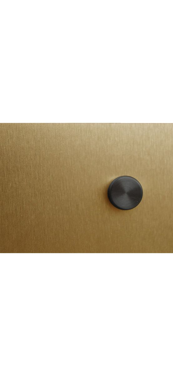Plăcuţă număr casă, din bond auriu, personalizată, cu 4 distanțiere incluse
