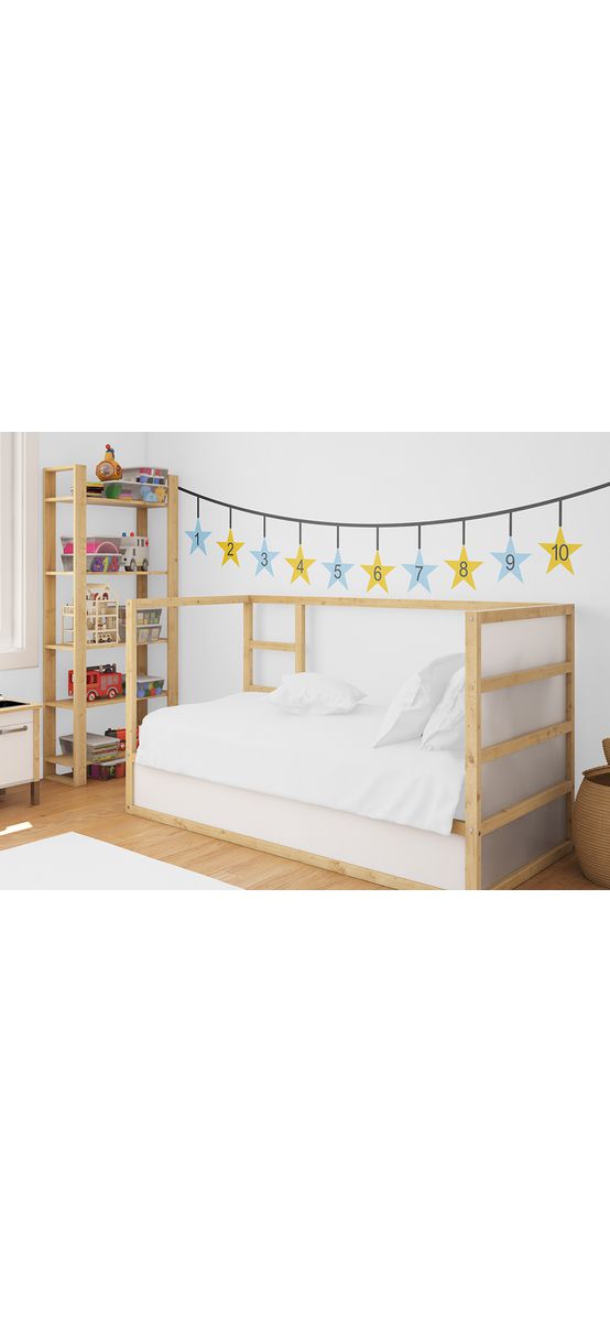 Sticker Ghirlanda numerelor, Folina, decoraţiune pentru grădiniţe