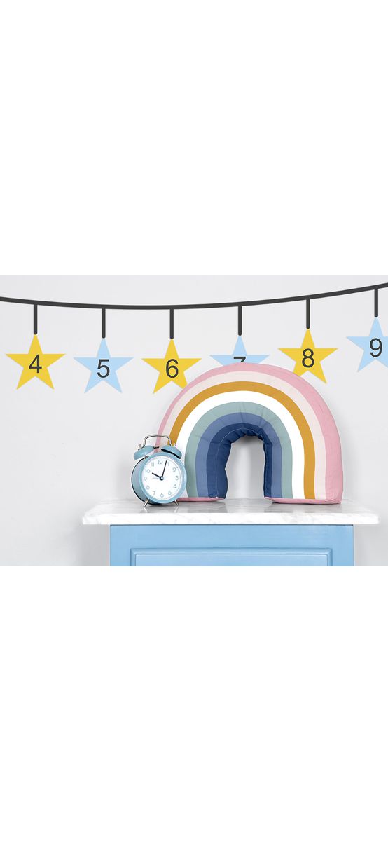 Sticker Ghirlanda numerelor, Folina, decoraţiune pentru grădiniţe