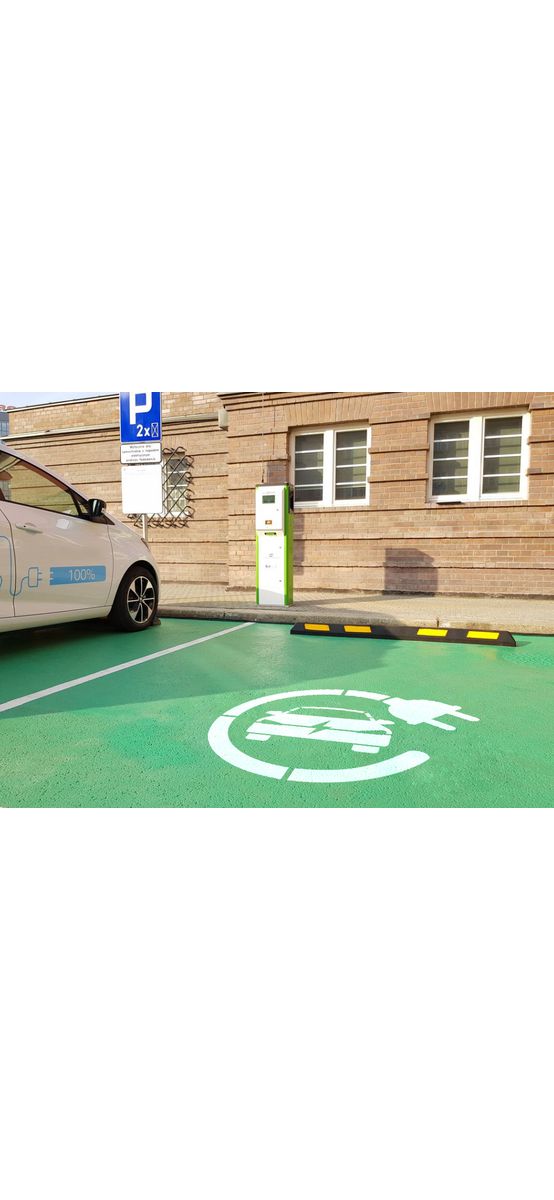 Șablon de semnalizare pentru stațiile de încărcare vehicule electrice, dimensiune la comandă