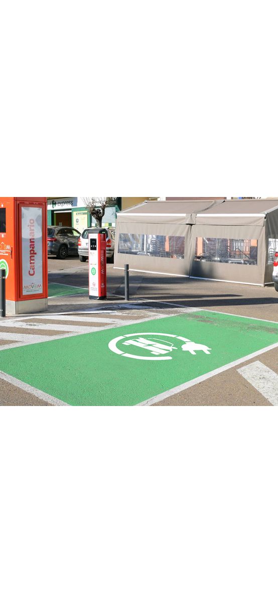 Șablon de semnalizare pentru stațiile de încărcare vehicule electrice, dimensiune la comandă