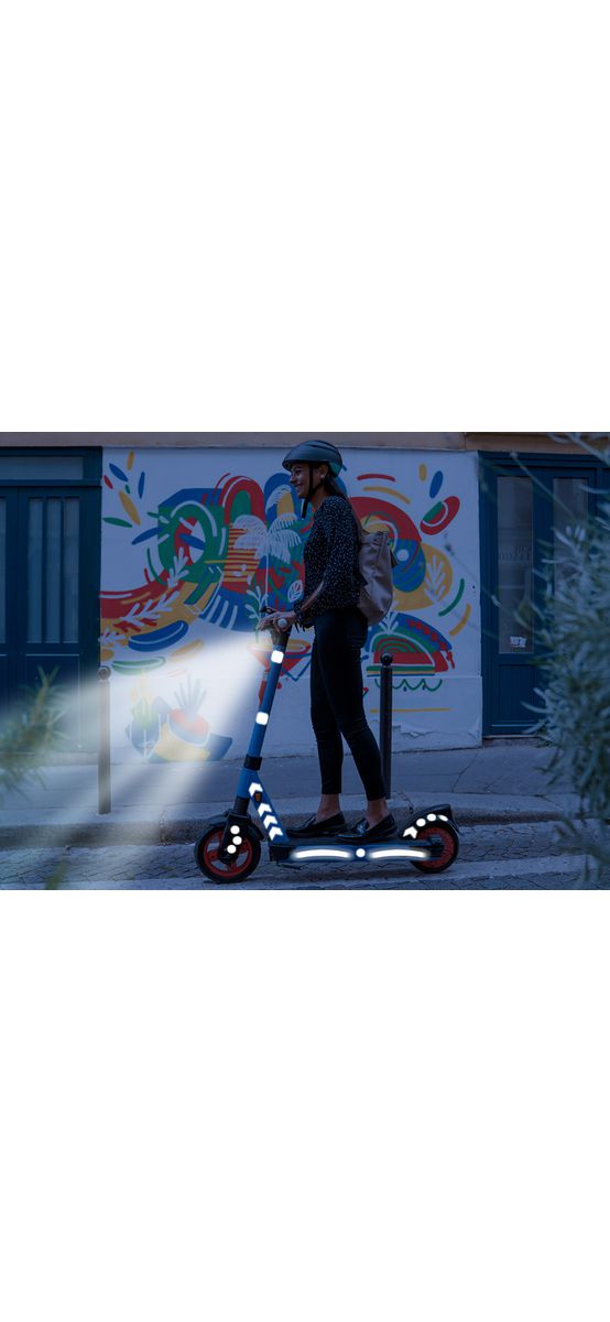 Set 75 stickere reflectorizante Honeycomb pentru îmbunătățirea vizibilității rutiere
