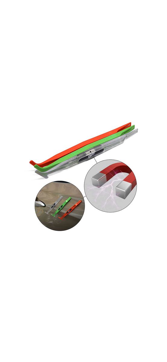 Set din 3 raclete magnetice, profesionale, pentru colantări auto