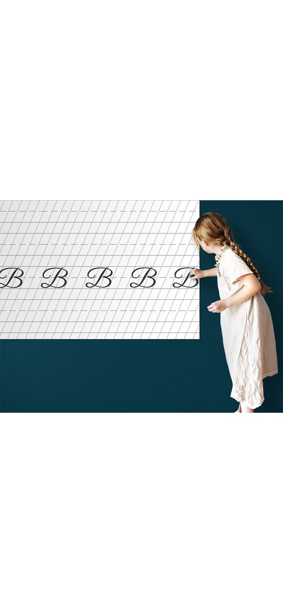 Folie tablă şcolară cu liniatură tip 1, whiteboard autocolant, 130 cm lăţime