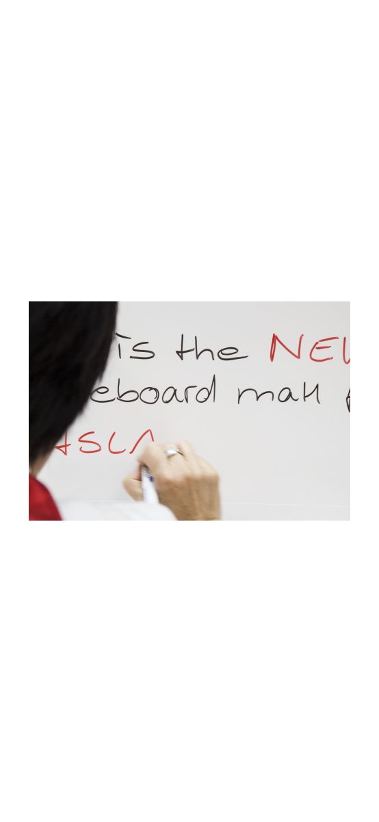 Autocolant tablă de scris cu marker Whiteboard Mat, Aslan WB975, 137 cm lățime