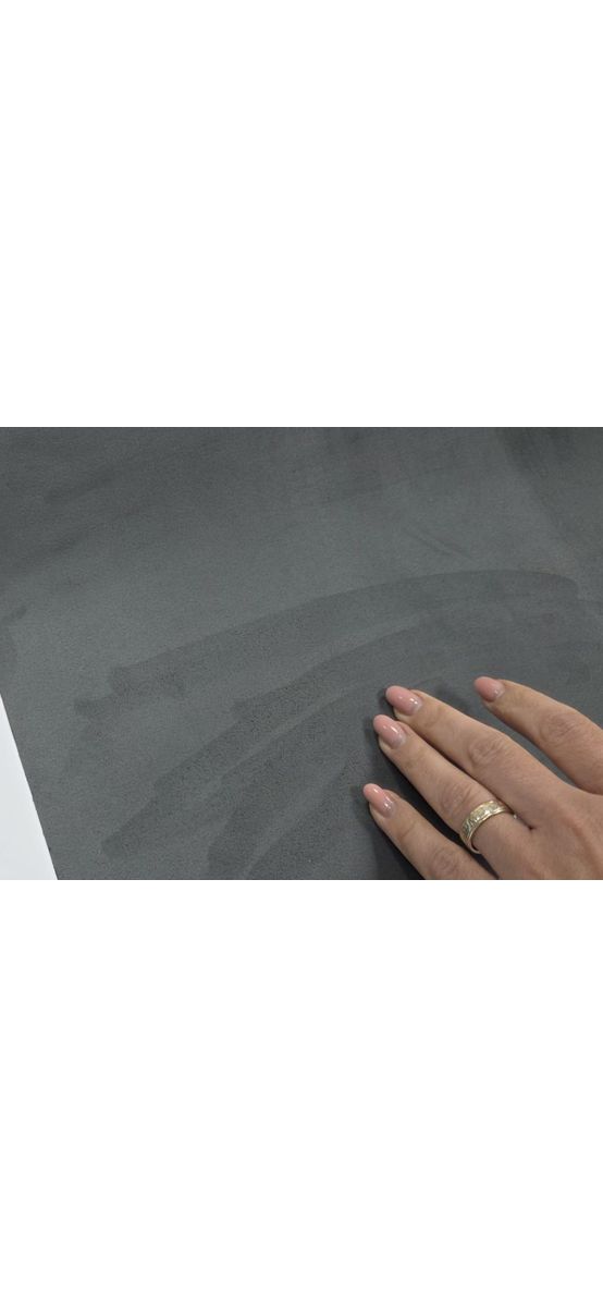 Material autoadeziv imitație piele întoarsă gri (Suedette), lățime 152 cm, se vinde la metru liniar