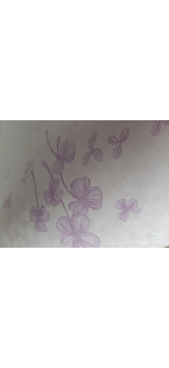 Autocolant decorativ Flori mov