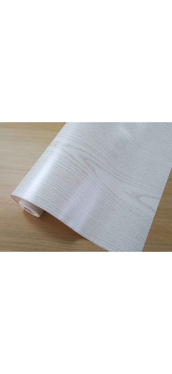 Autocolant mobilă Perlmuttholz, d-c-fix, model lemn alb sidefat, rolă de 90 cm x 5 metri, cu racletă şi cutter