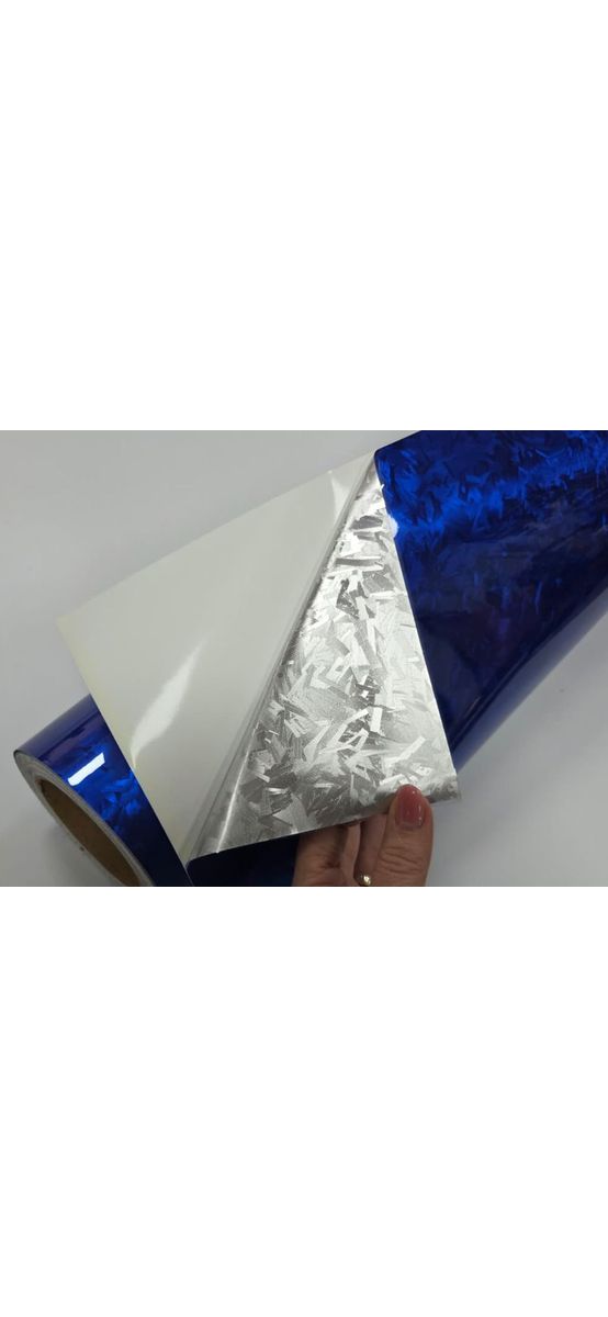 Folie auto carbon forjat albastru lucios – rolă 75 x 300 cm