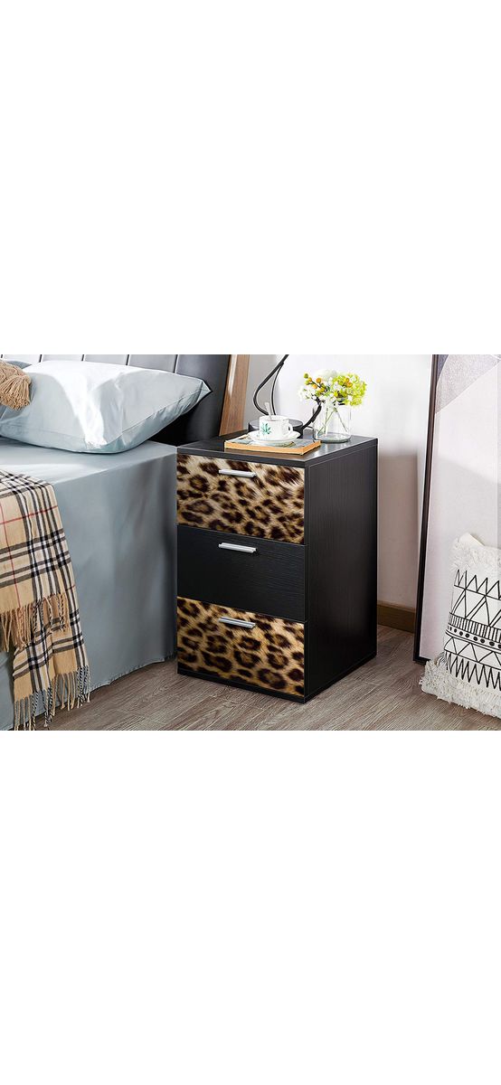Autocolant mobilă animal print, Dimex Leopard Skin, maro, rolă de 60x270 cm