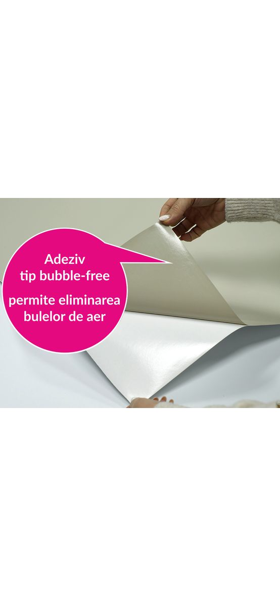 Autocolant mobilă premium, bej nisipiu mat soft touch, 122 cm lățime
