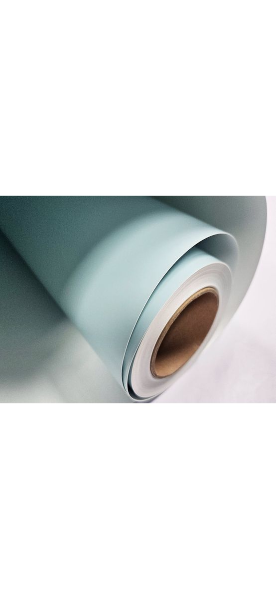 Autocolant bleu lucios, Folina Crystal Sea Breeze Blue, rolă de 50x152 cm