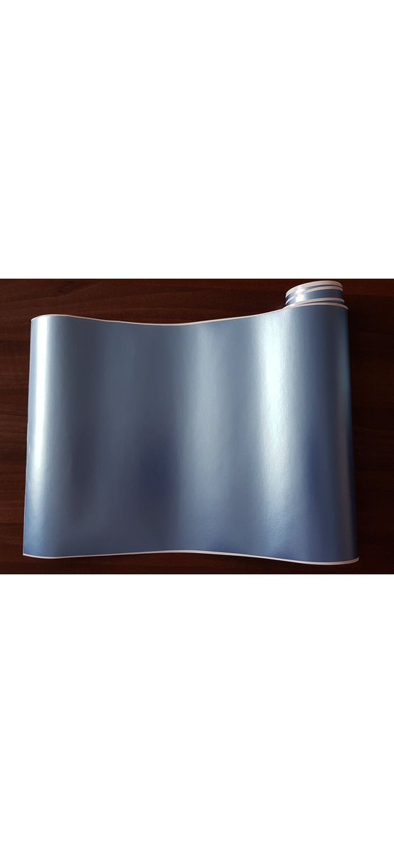 Autocolant Electric Chrome, Folina, cu efect metalic, bleu, lățime 152 cm
