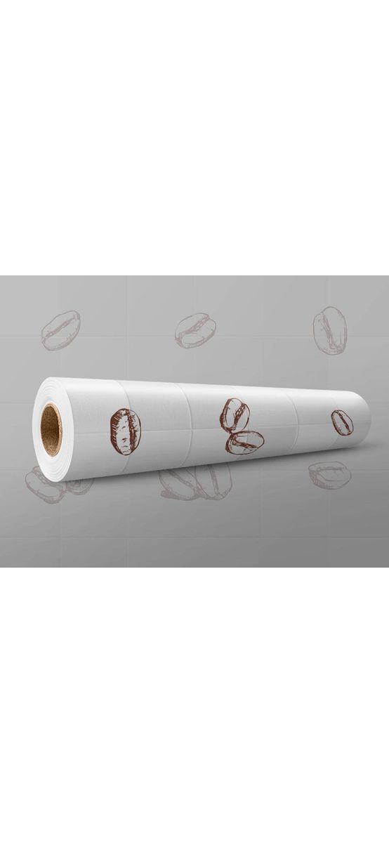Autocolant perete, Folina, imitaţie faianţă cu boabe cafea, 67x200 cm