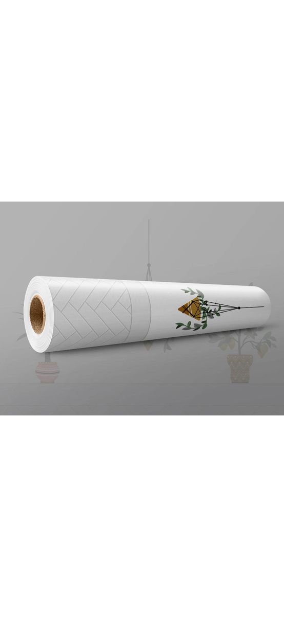 Autocolant perete, Folina, ghivece cu plante, 67x200 cm