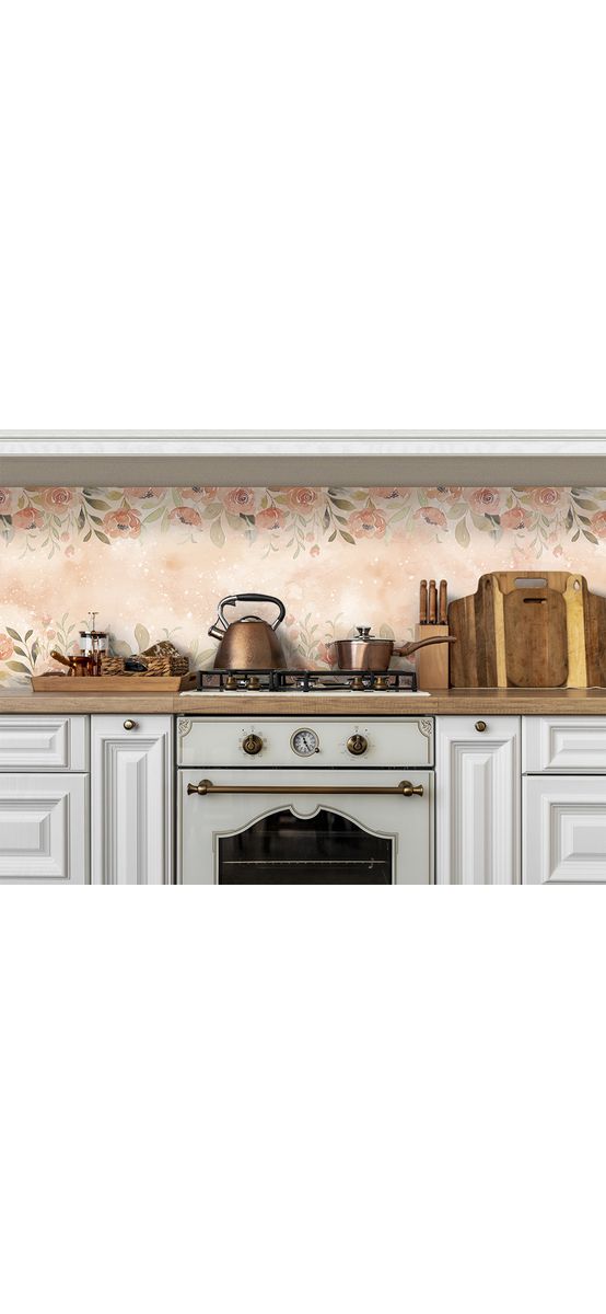Autocolant perete, Folina, model piatră oranj Breda, rolă de 67x200 cm