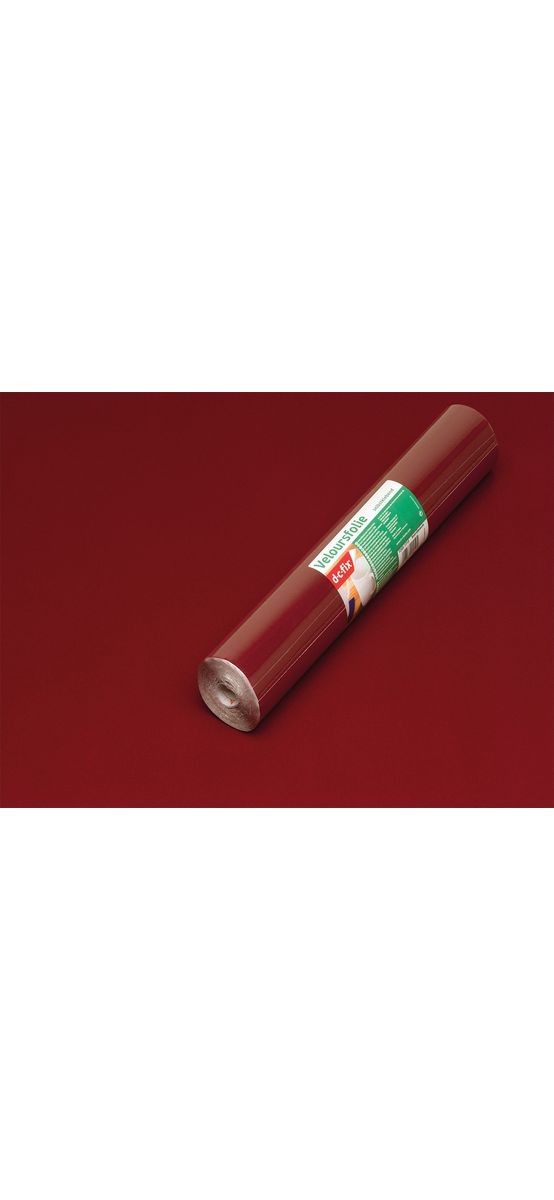 Autocolant catifea vişinie d-c-fix, rola de 45 cm x 5 metri