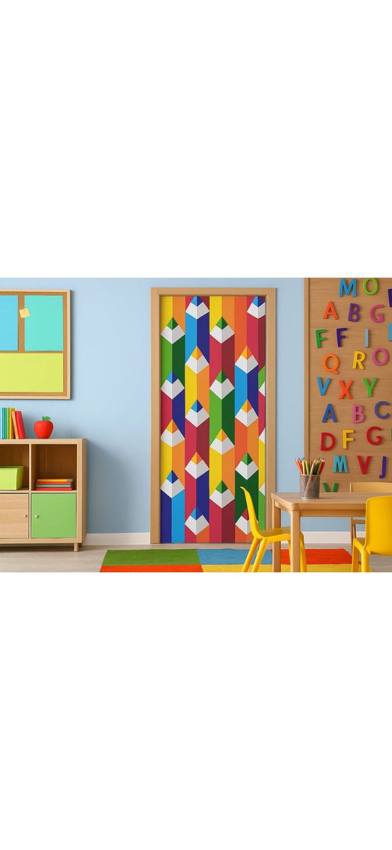 Autocolant decorativ multicolor – ideal pentru camera copiilor