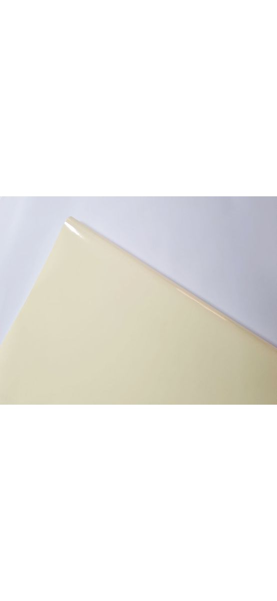 Autocolant crem lucios, Kointec 3801, 100 cm lăţime