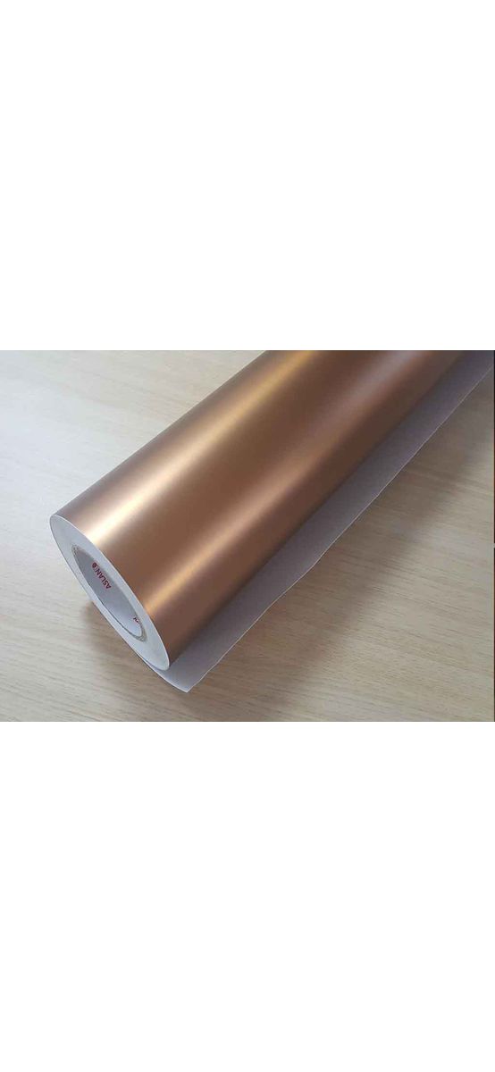 Autocolant PrintMetal Copper, Aslan, cu efect metalic, arămiu lățime 125 cm