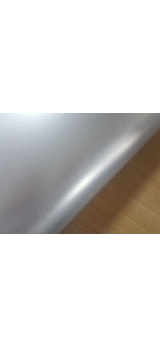 Autocolant PrintMetal Silver, Aslan, cu efect metalic, argintiu, lățime 125 cm