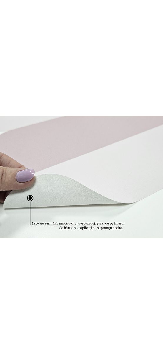 Autocolant de perete multicolor pentru camera copiilor, Folina, model în zig-zag, rolă de 50x130 cm