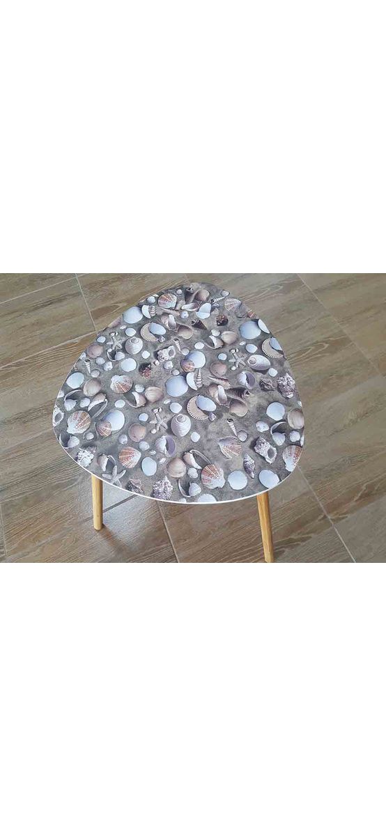 Autocolant decorativ Venus, d-c-fix, imprimeu scoici, 45 x 150 cm