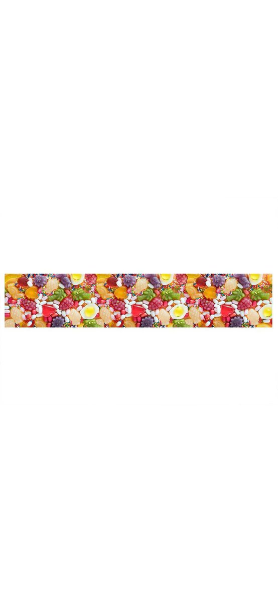 Autocolant decorativ Candy, Folina, multicolor, rolă de 80x400 cm