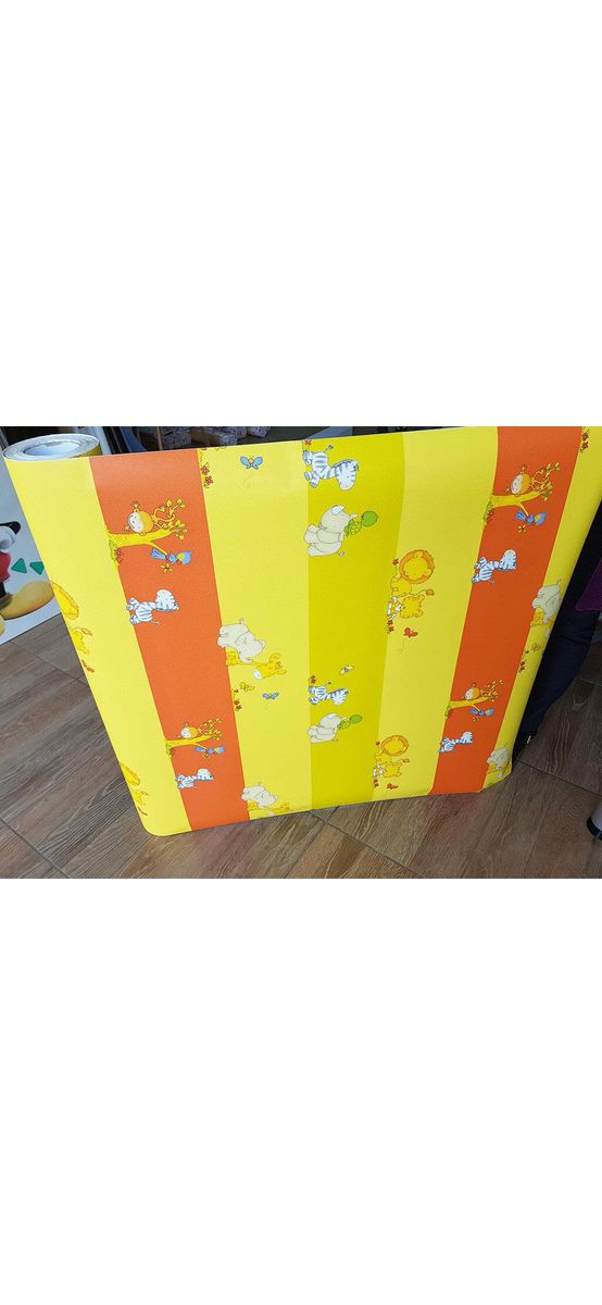 Autocolant mobilă cameră copii Safari, MagicFix, rolă de 100x390 cm