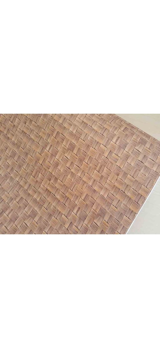 Autocolant decorativ împletitură maro Harissa