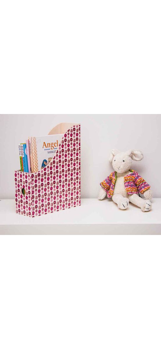 Autocolant mobilă decorativ Bell, d-c-fix, imprimeu cu nasturi roz, rolă de 45cm x 5 metri