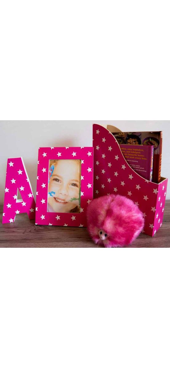 Autocolant decorativ magenta Liberty