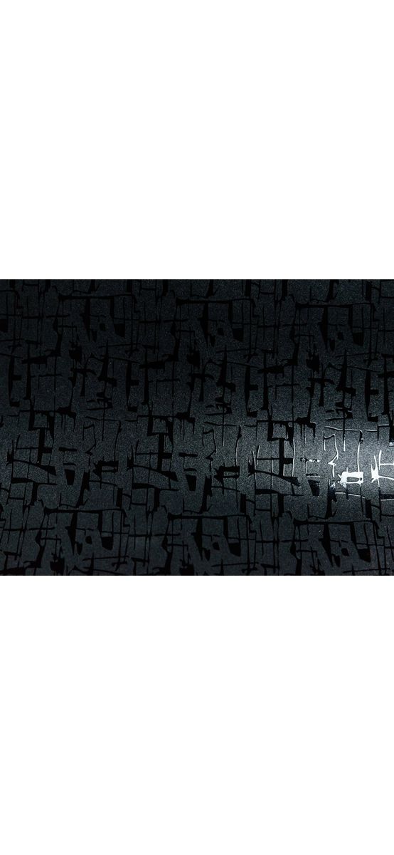 Autocolant mobilă decorativ, Folina, negru cu model abstract embosat, rolă de 75x300 cm