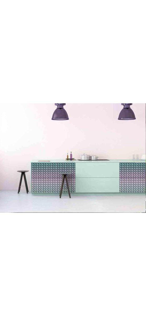 Autocolant mobilă decorativ Orly, d-c-fix, imprimeu geometric, multicolor- 45x150 cm