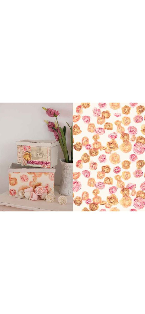 Autocolant decorativ Rosedale, Alkor, imprimeu trandafiri, multicolor, 45 x 200 cm
