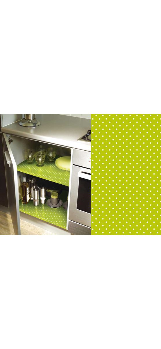 Autocolant decorativ Petersen, d-c-fix, imprimeu buline, verde deschis, 45 x 200 cm