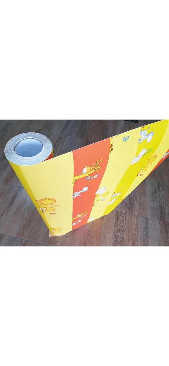 Autocolant mobilă cameră copii Safari, MagicFix, rolă de 100x390 cm