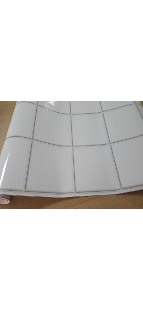 Autocolant perete Vigo, d-c-fix, imitaţie faianţă albă, rolă de 45 cm x 5 metri